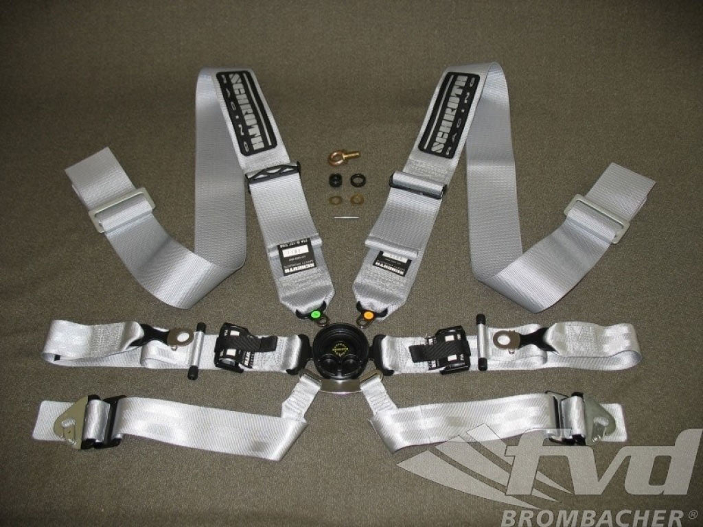 Schroth 6-point belt silver GT-3 CS with/without Hans System
