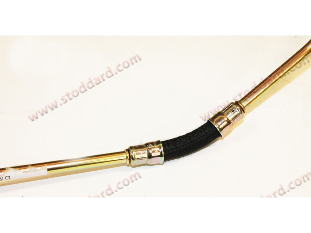 Fuel Line from Late Pump to Solex Carburetor for Cars with Solex 40PII Carburetors. Slip Fitting at Pump