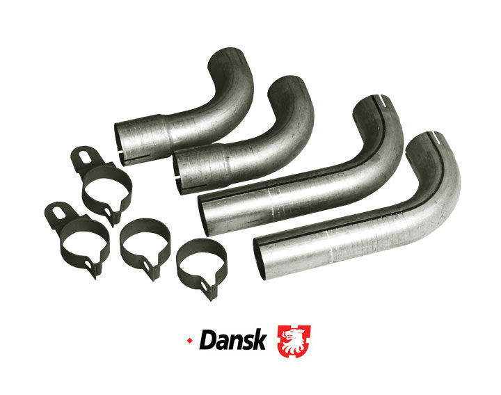 Tail Pipe Kit with Clamps, 356