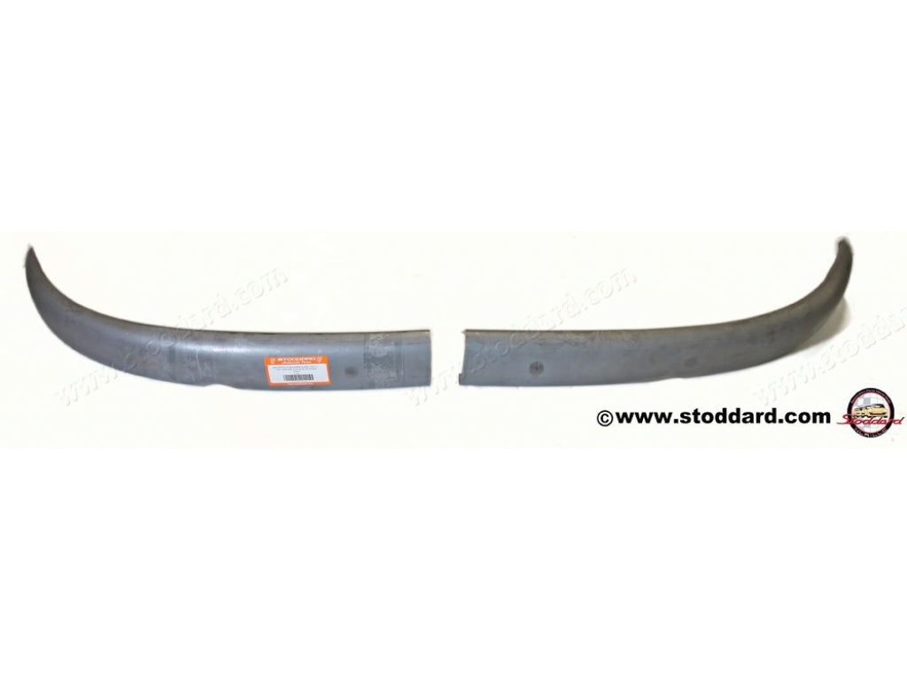 Rear Bumper, Unssembled Halves With Cut-Outs for the Exhaust System. For 356A T2 1957-1959