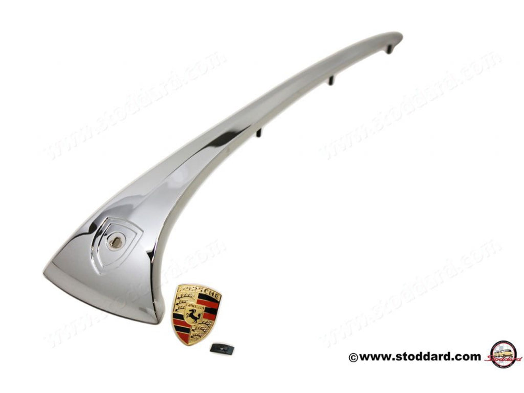 Hood Handle Set for 356B 356C Comes with Handle and Crest.