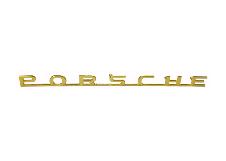 GENUINE EMBLEM-PORSCHE(GOLD)