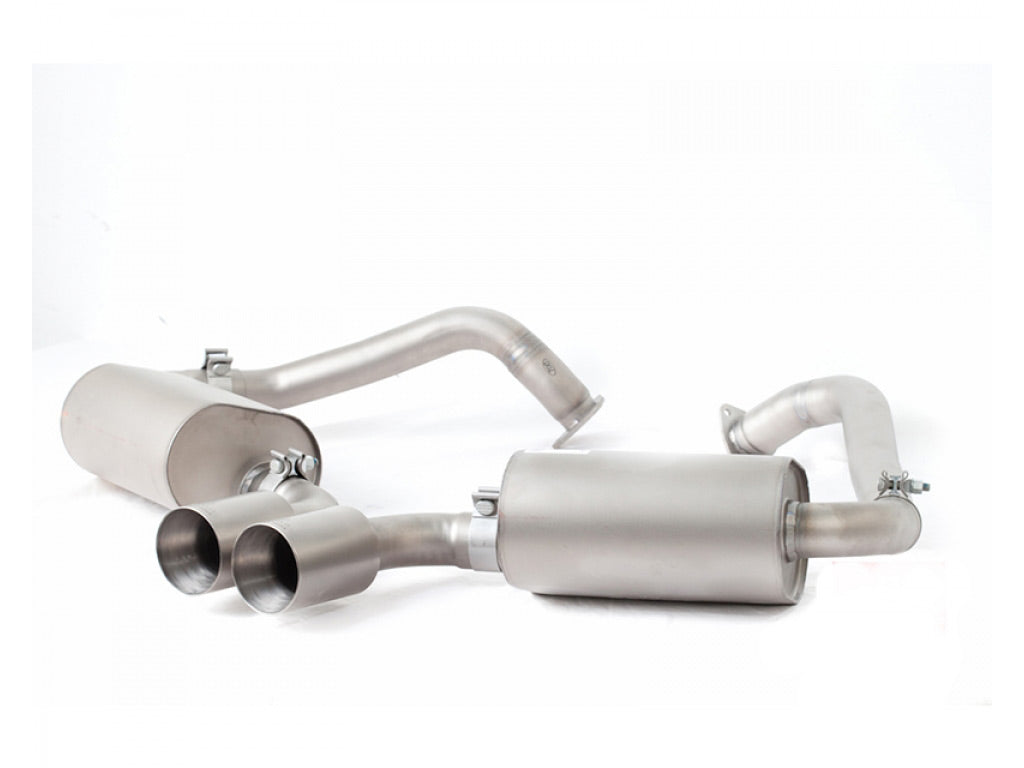 REMUS Titanium Muffler w/98mm Dual Titanium Tips