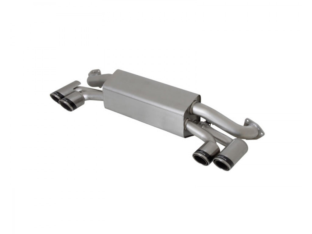 REMUS Stainless Exhaust System 84mm Carbon Race Tips with Valve Control