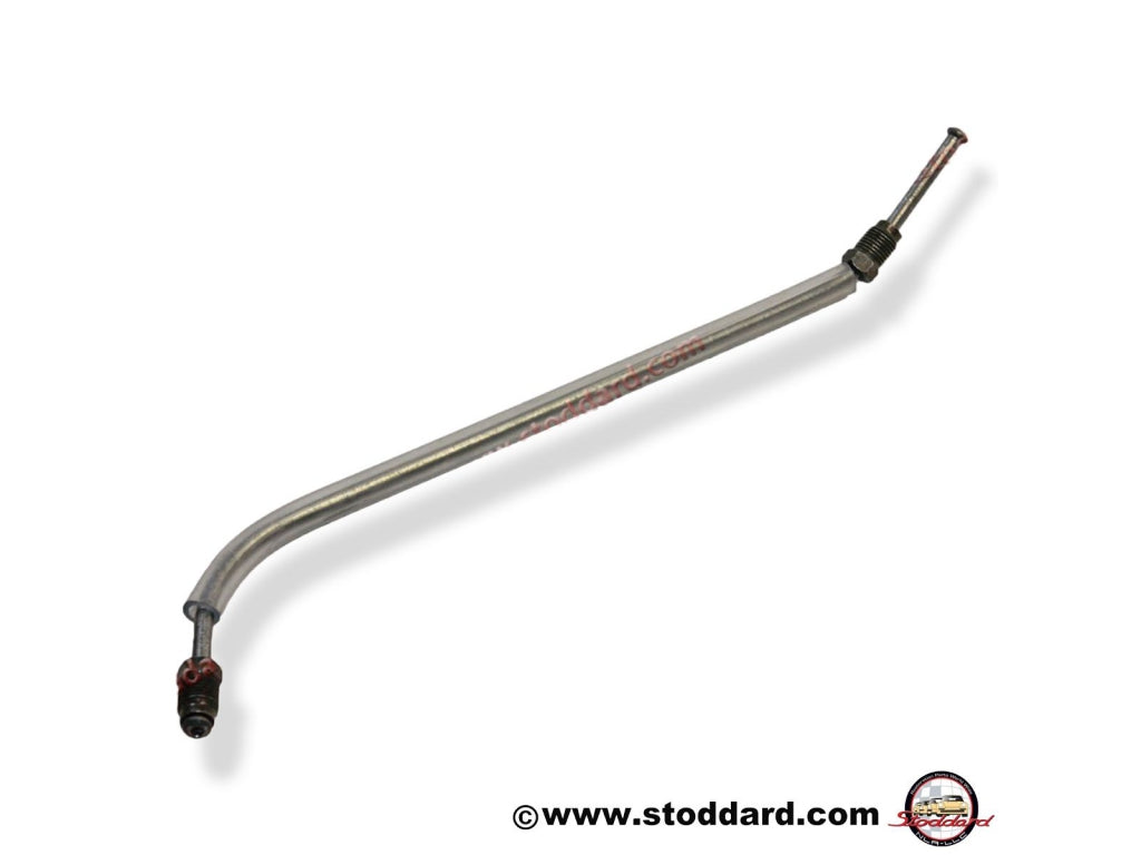 Front Brake Steel Hard Line, Left for 356C