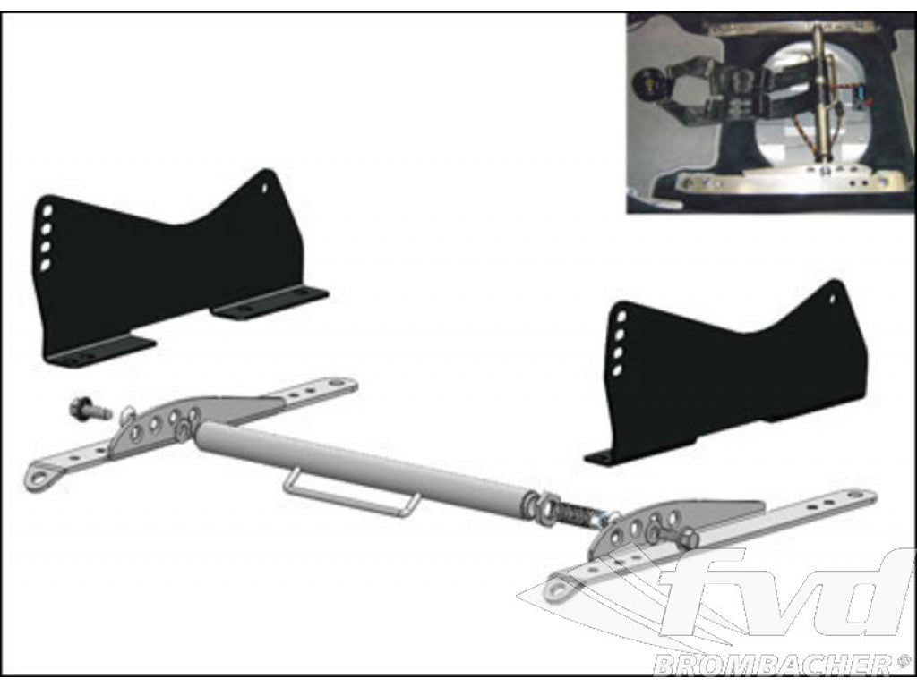 Floor Mounting Solution with Integrated Sub-Bar for 846 R90 7X