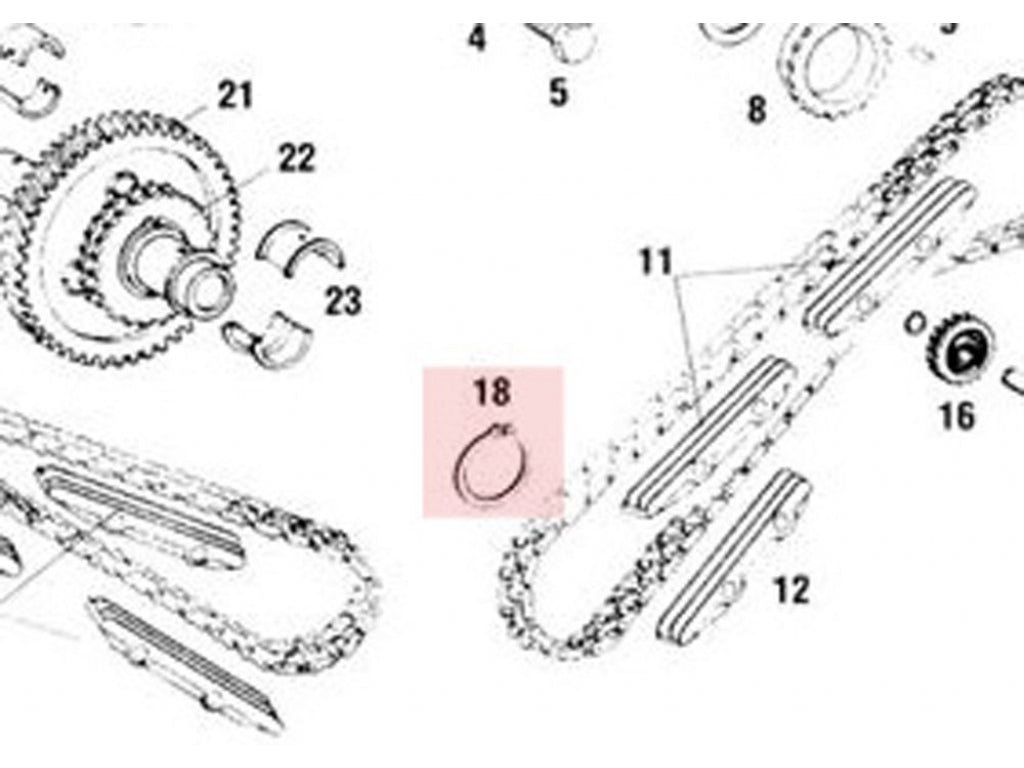 Circlip Lock ring, 2 req'd.