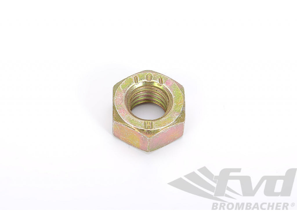 Nut - M8 - Gold Galvanized Coating