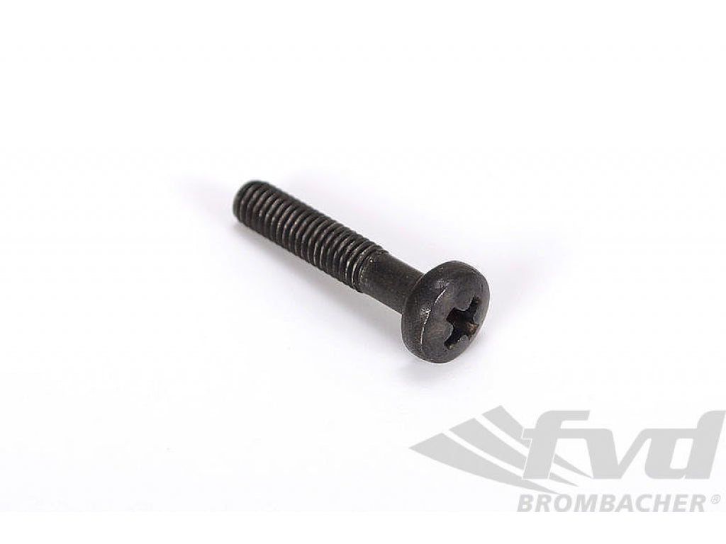 Oval Head Screw - BM 3 x 15 - Black
