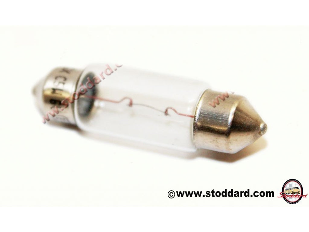 Light Bulb Festoon Style 38mm Long 6V 5 Watt for interior light