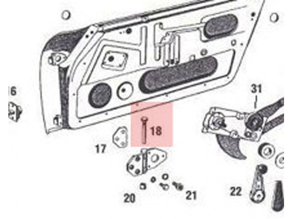 Door Hinge Pin