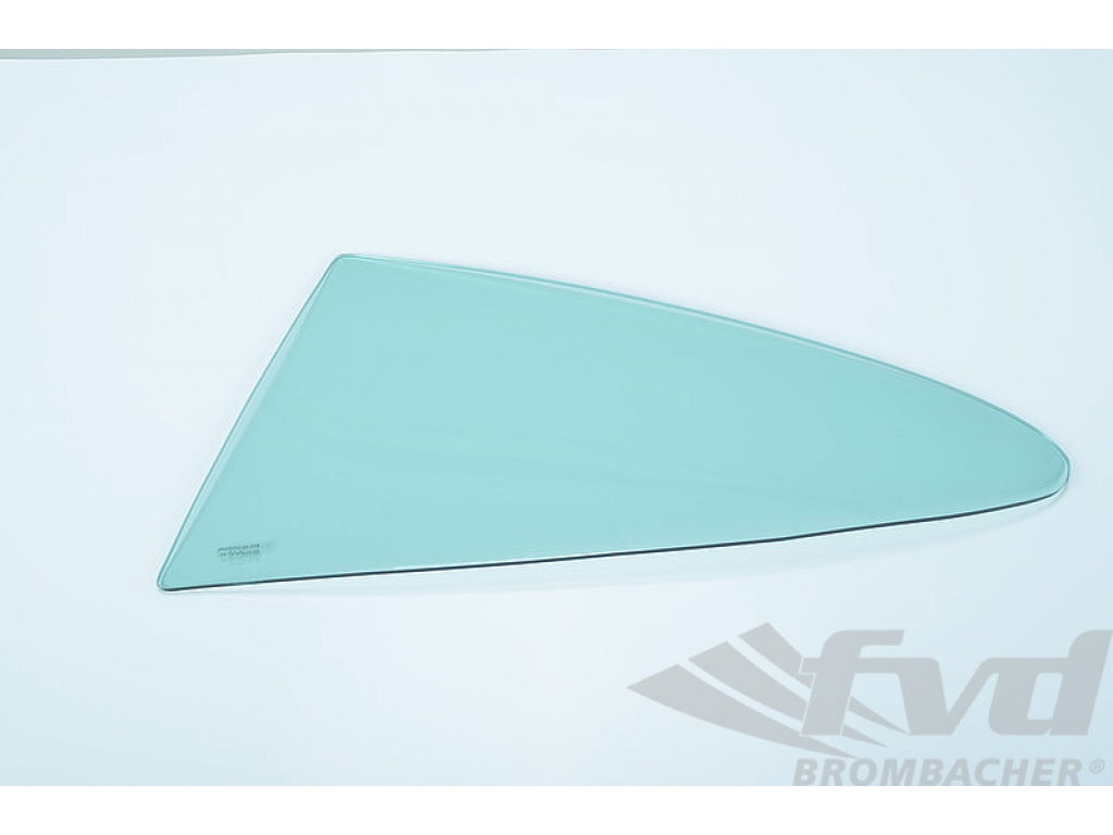 Pop Out Rear Quarter Window 911 / 930 1965-77 - Left - Green