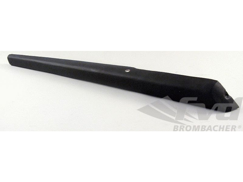 Cover strip leatherette black 911 69-73 left