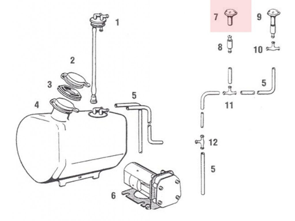 Chrome Windshield Washer Jet