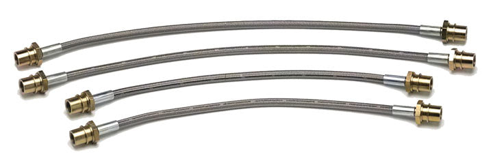 DOT Stainless Steel Brake Line set, 911/930 1969-89