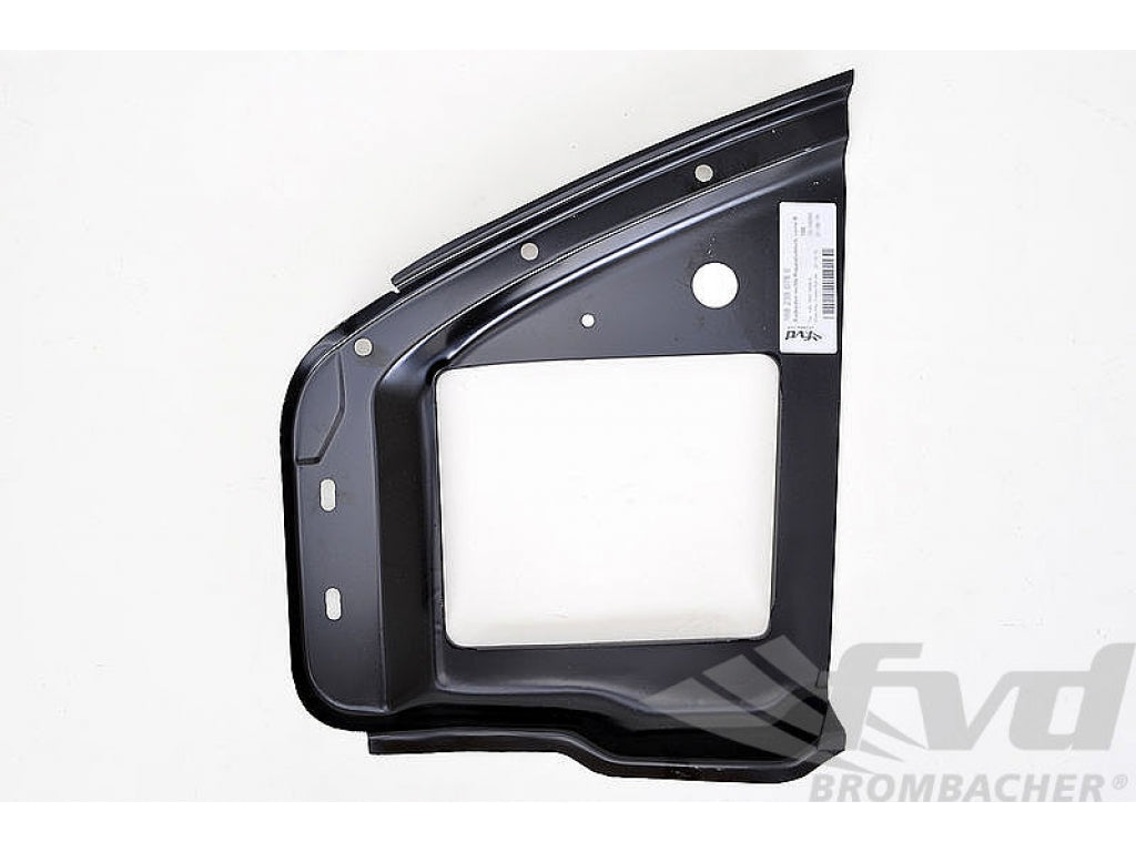 Wheel housing repair panel right, front battery box