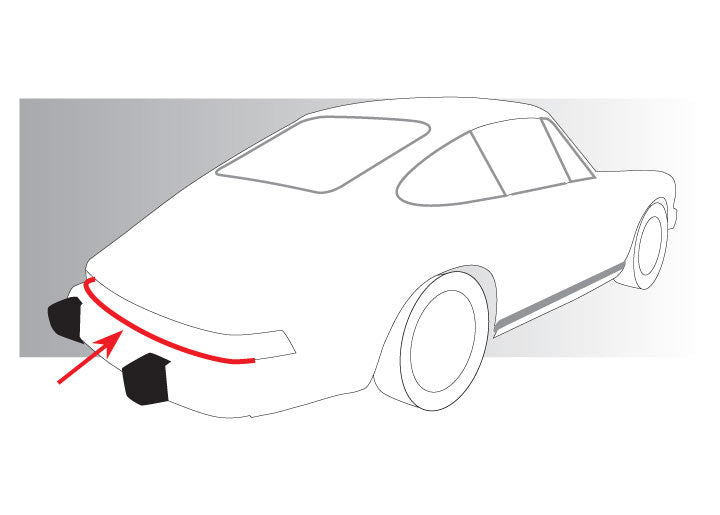O.E.M. Bumper to Body Seal