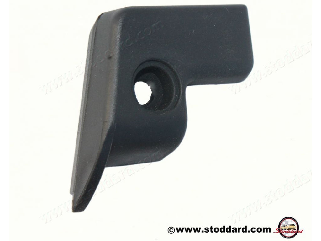 Door Trim Cover Plate, Right, for 911 Speedster 1987-1989, Black. 91153182200