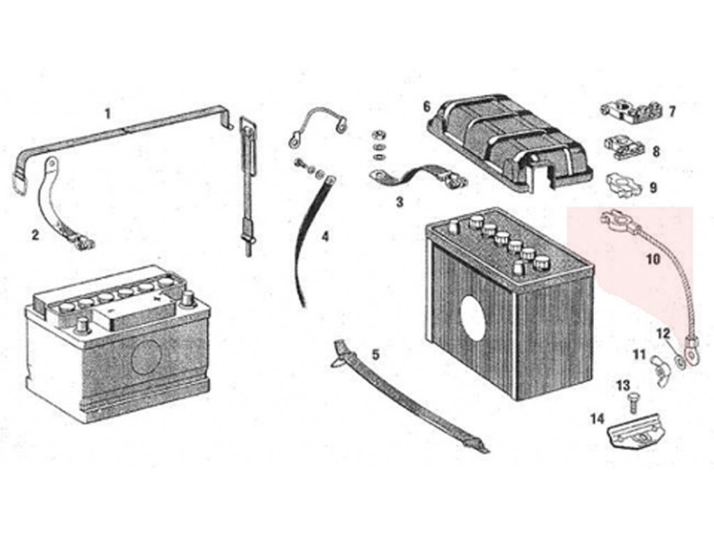 Battery Negative Ground Strap