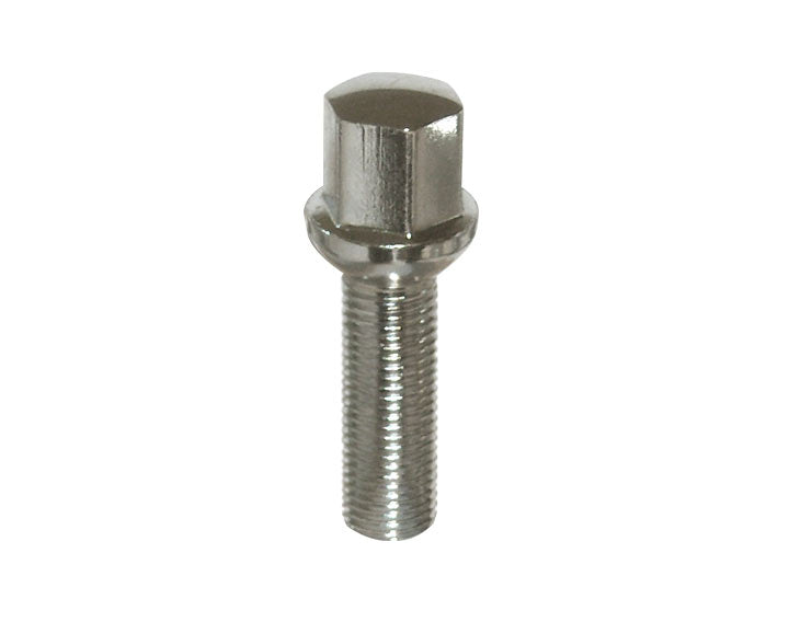 steel lug bolt 17 mm head, chrome SOLD EACH 914 for alloy wheel