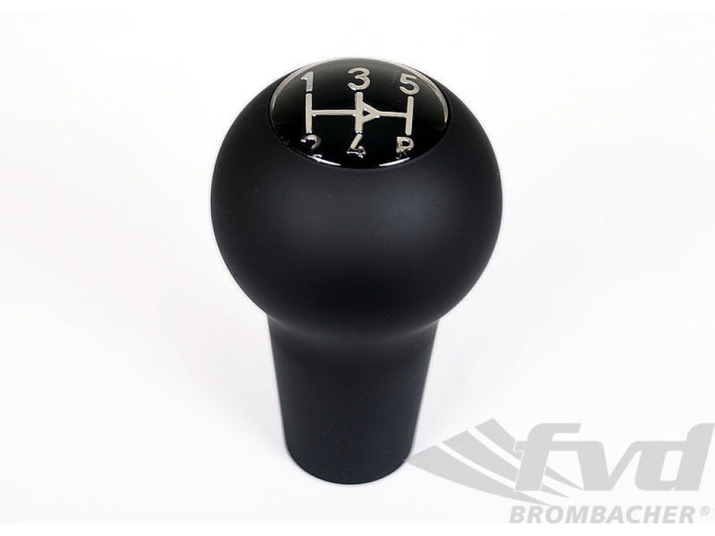 Shift Knob 911 1972-75 - Black - 5 Speed Manual Transmission - Matte Finish