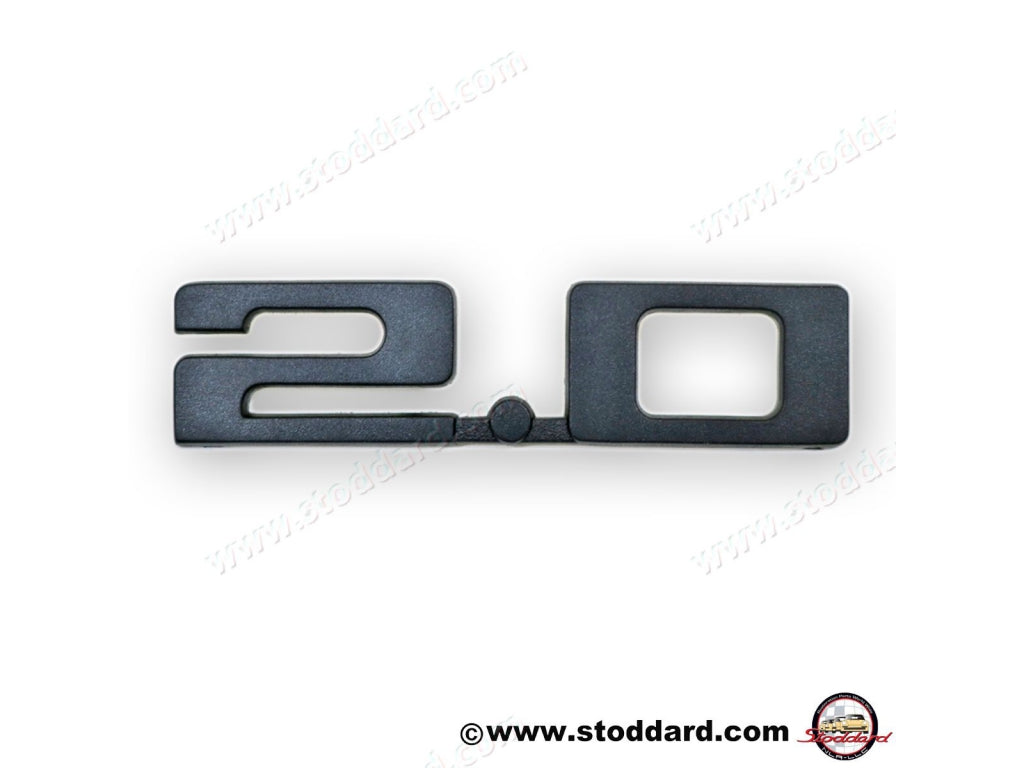 2.0 Emblem, Black badge for 914 2.0 1973-1976