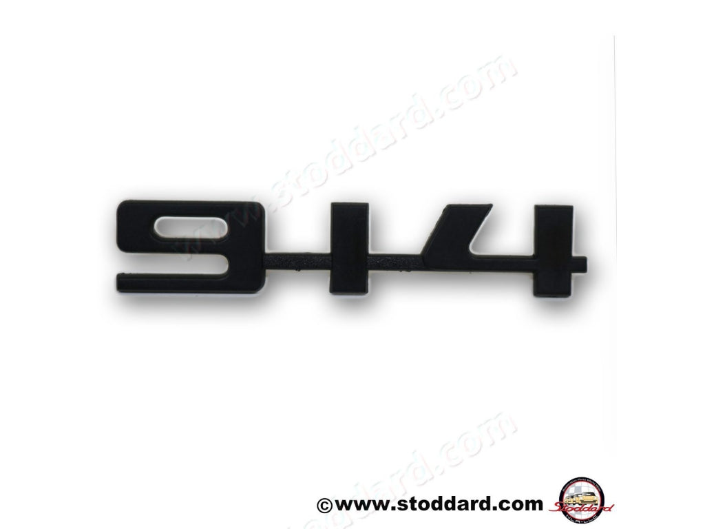 914 Emblem, Black for 914 1974† metal