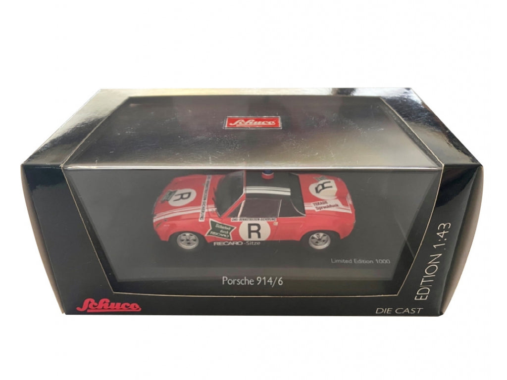 schuco 914-6 rennstrecken 1:43 model