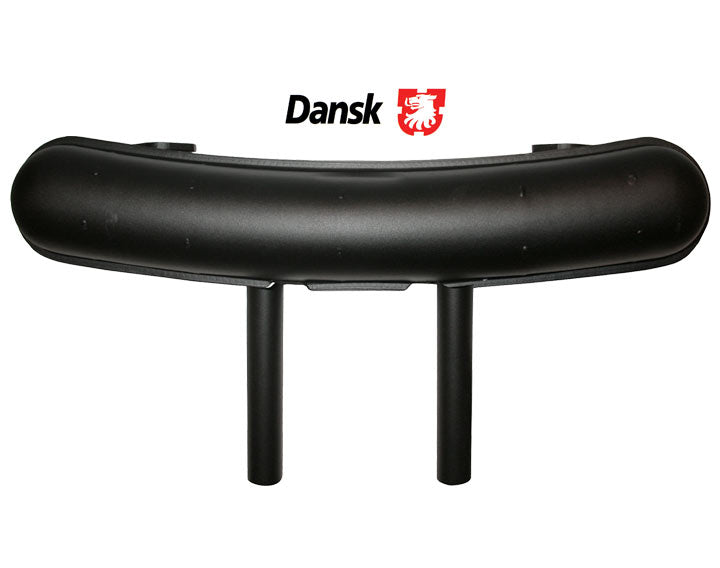 DANSK Dual Center Exit Muffler, Black