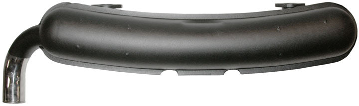 Dansk Original-Style Sport Exhaust, 911 1973-75, Single 70mm left side exit Black