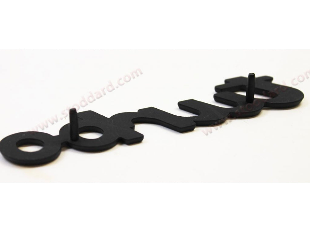 Turbo Badge. Black