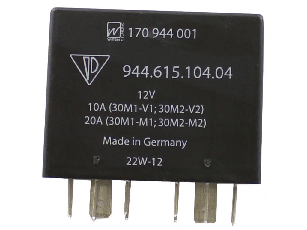 Auxiliary fan relay
