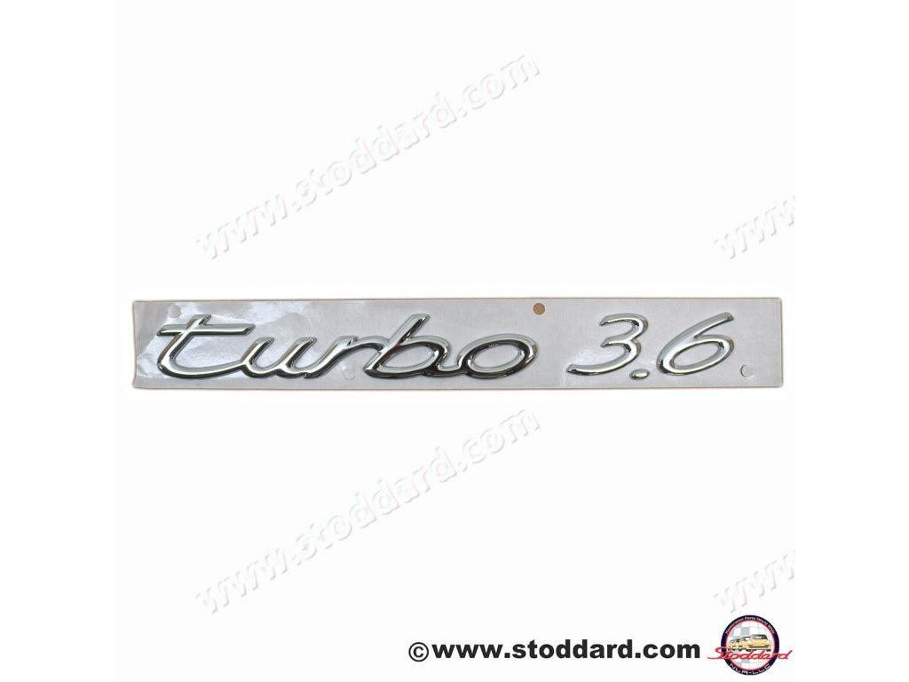 Turbo 3.6 Emblem for 911 Turbo 965