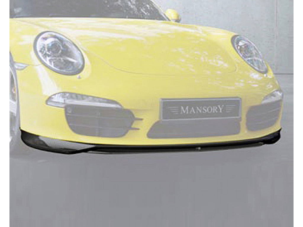 Mansory Carbon Fiber Front Lip Spoiler