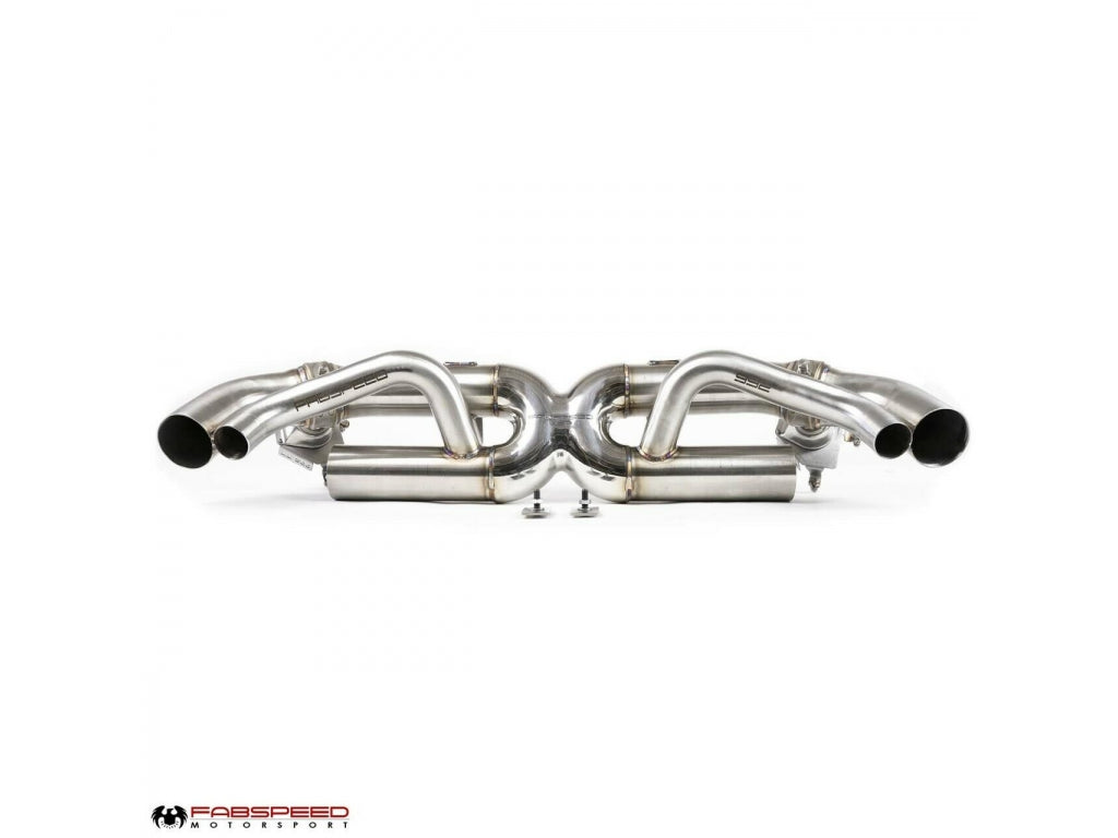 Fabspeed Porsche 992 Carrera Cat-Back Valvetronic Maxflo Exhaust System (2019+)