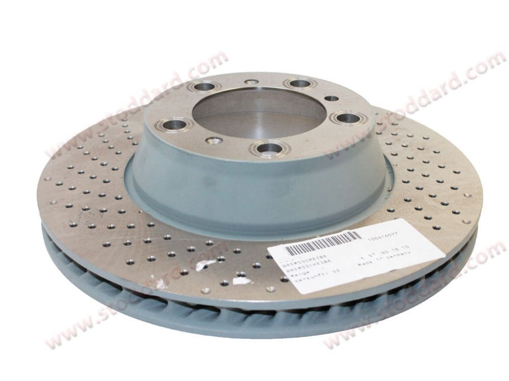 Right Rear Brake Disc Rotor for 996. Porsche Factory Part