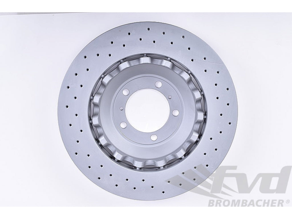 Brake disc front right 996GT2, 996GT3/RS 04-05, 997GT3 07-09, 350x34 mm