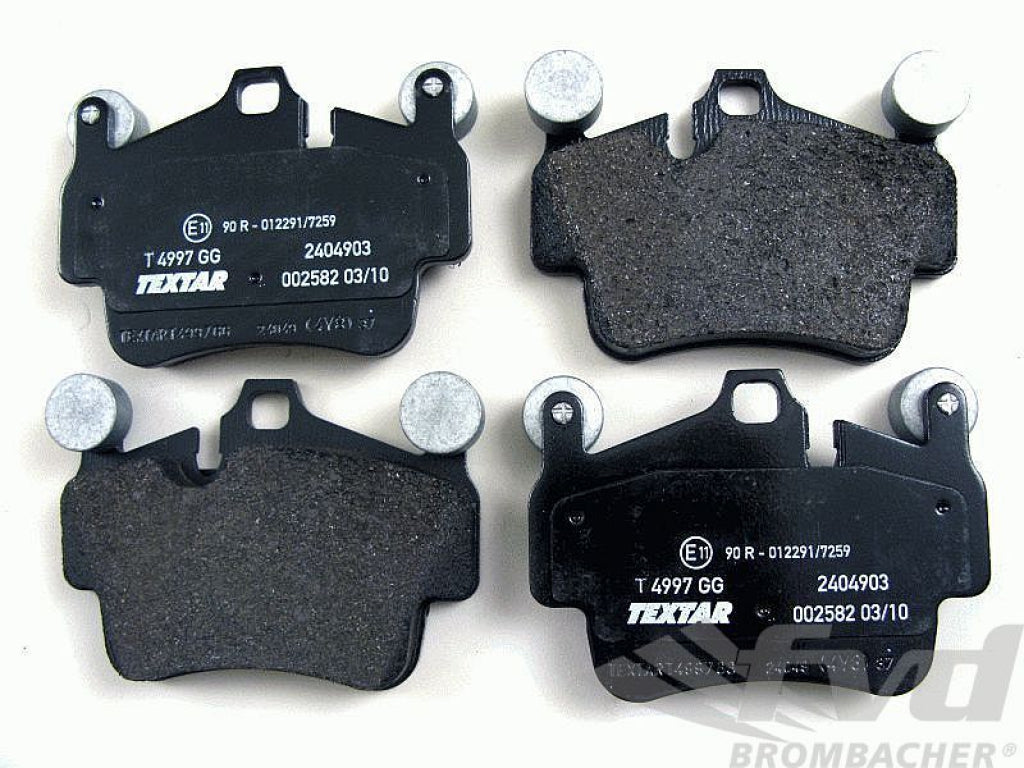 Brake pads front 997-1 C4/Boxster 2 S 09-/Cayman 2 S 09/ Cayman R