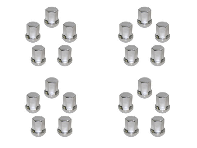 chrome steel LUG NUT, Set of 20