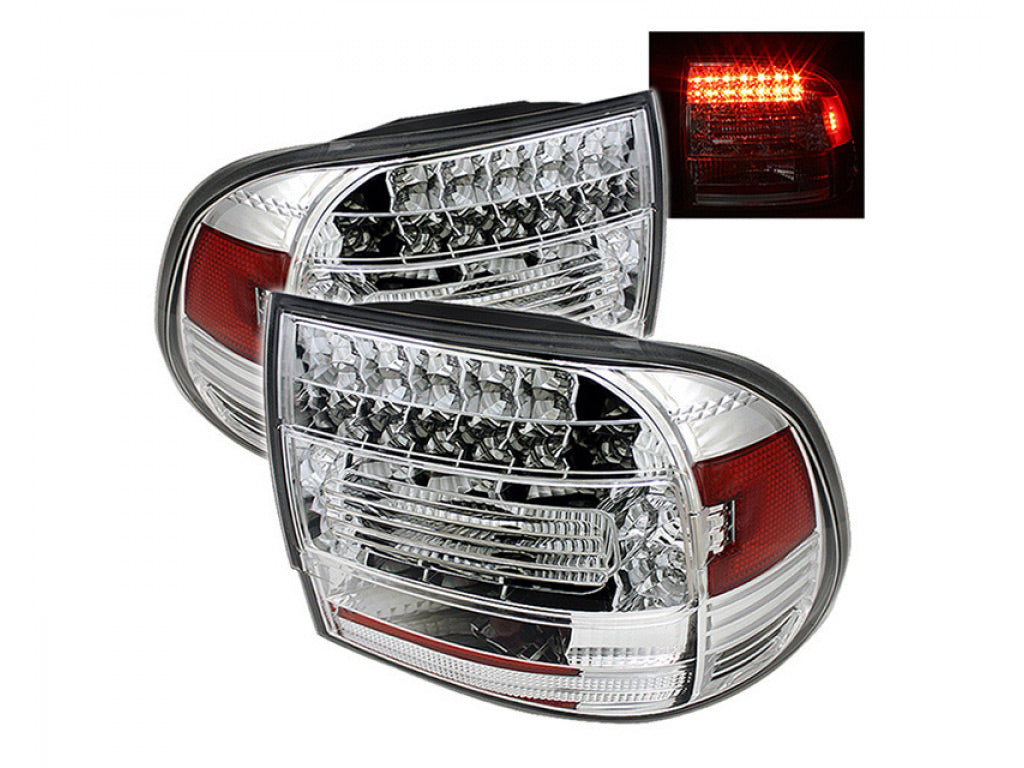 Spyder Auto LED Tail Lights Chrome