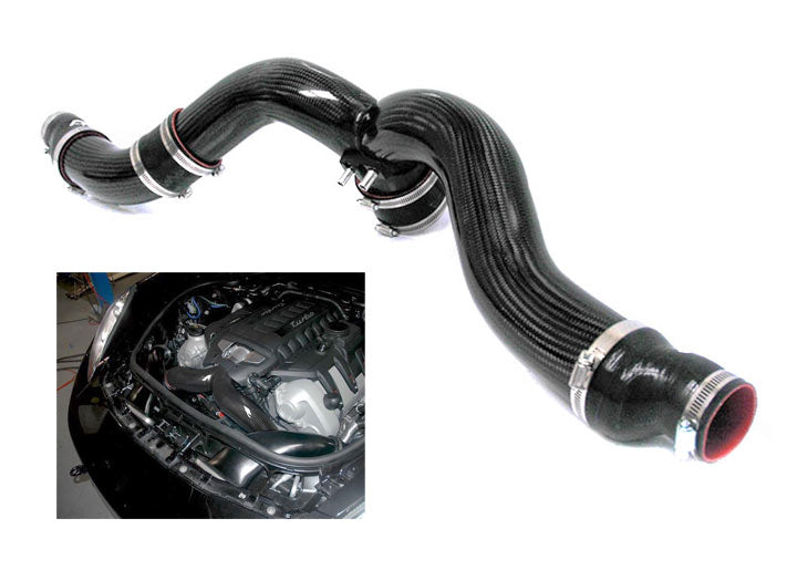 Agency Power Carbon Fiber 3 inch Y-Pipe, Panamera Turbo