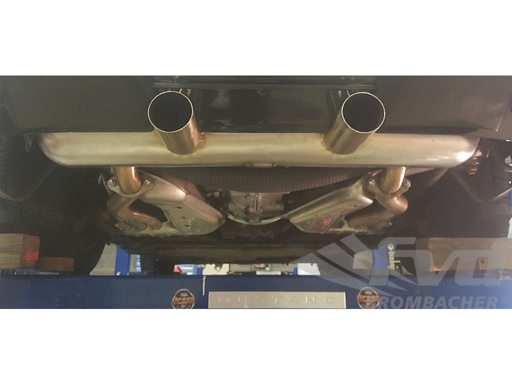 Sport Muffler Brombacher Edition - ST Style Center Exit - 2 x in / 2 x out for SSI Heat Exchangers