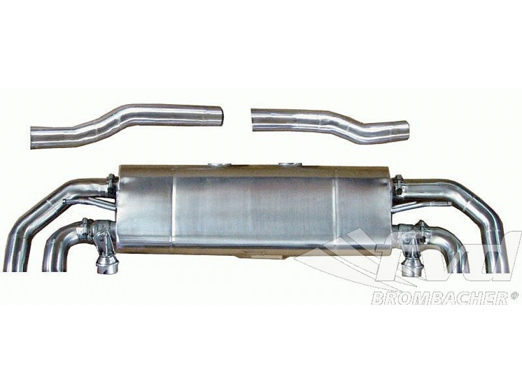 Sport Muffler Cayenne Turbo with valves