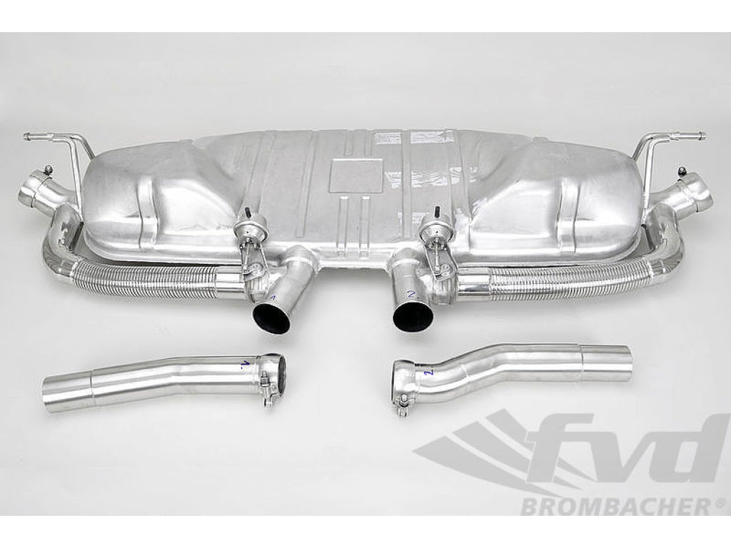 Sound switch sport muffler Brombacher 957S 07-10, sound version