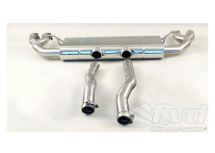 Sport Muffler Cayenne Turbo fit to OE end tip ( Sound version)