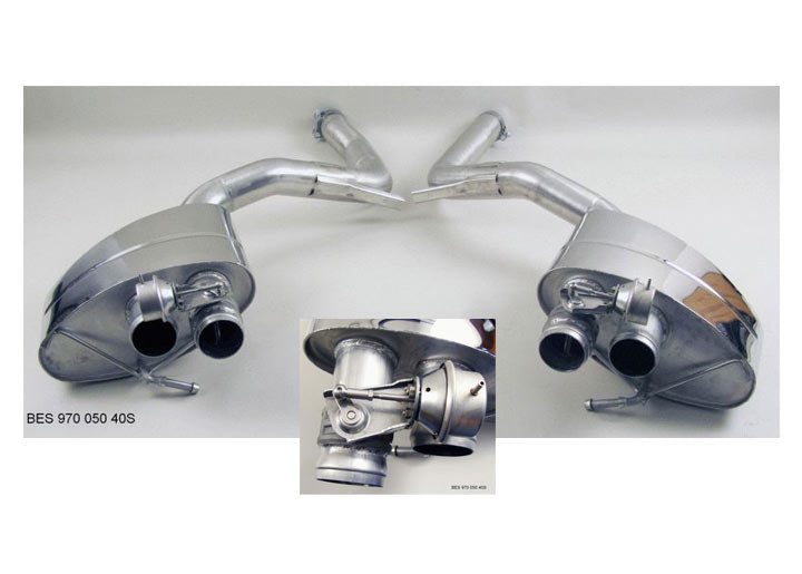 M&M Exhaust Sport Muffler Panamera Turbo