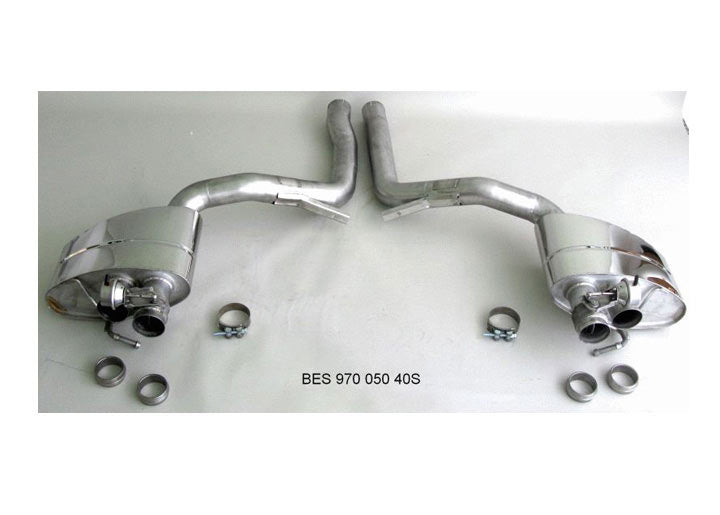 M&M Exhaust Sport Muffler Panamera S & 4S Brombacher
