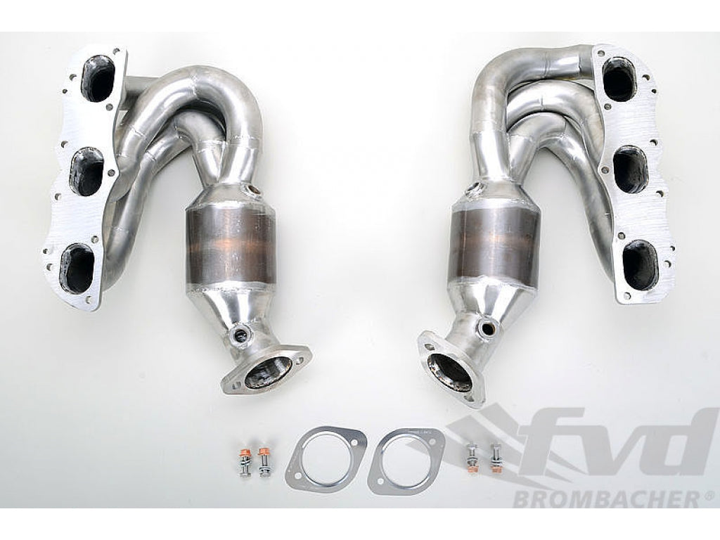 Sport Headers M&M Edition 981 GT4 / Spyder with 200 cell HD sport catalytics