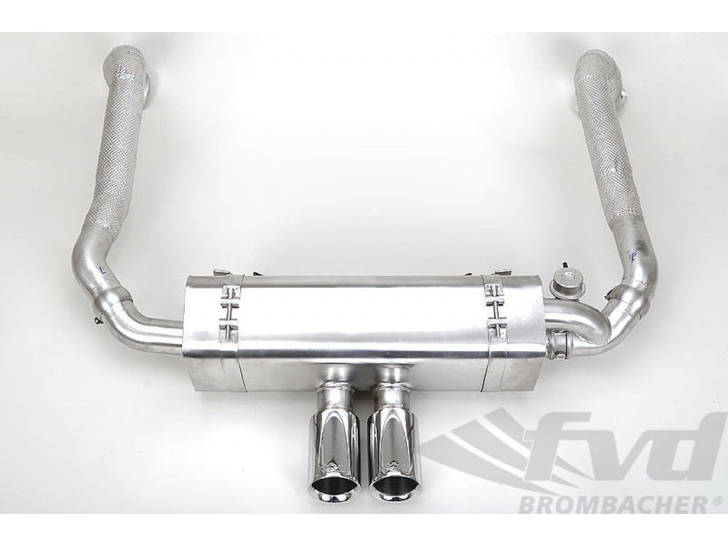 Sport Muffler 718 Cayman / Boxster - Brombacher Edition - PDK - Sound Version with Exhaust Valve