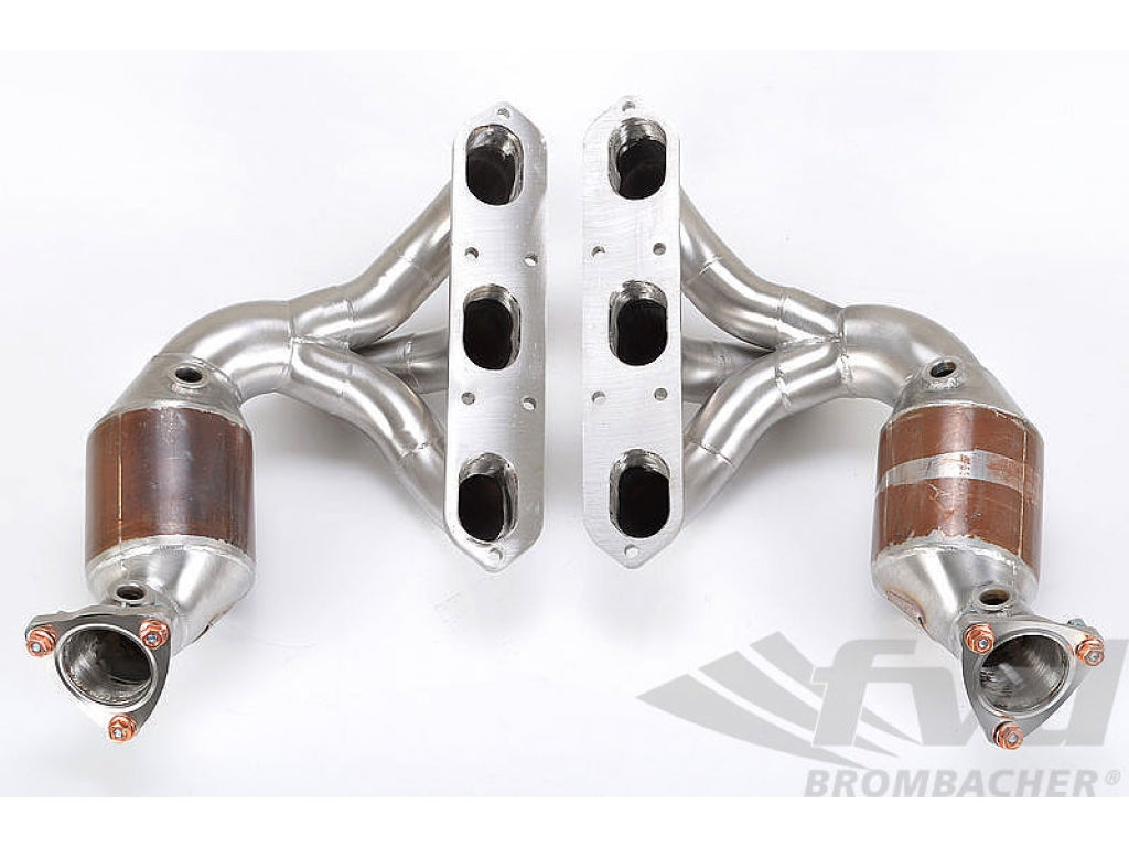 Sport Header Set 987.1 Cayman / Boxster - Brombacher Edition - 200 Cell Catalytic Converters
